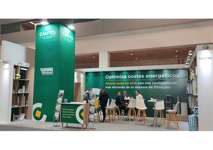 Foto Grupo Cartés, expertos en soluciones de filtración, ha participado en C&R, el Salón Internacional para la Climatización y la Refrigeración, celebrada del 14 al 17 de noviembre.